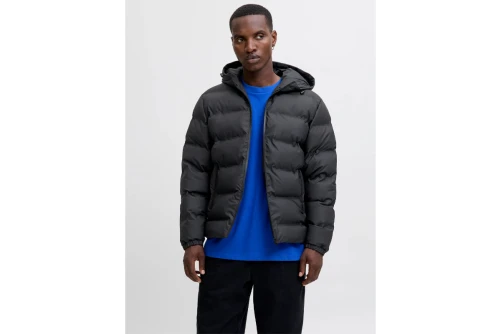 Jack And Jones Jjelements Pu Μπουφάν Puffer Ανδρικό (12279239 BLACK)