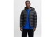 Jack And Jones Ανδρικό Μπουφάν Puffer με Κουκούλα Μαύρο