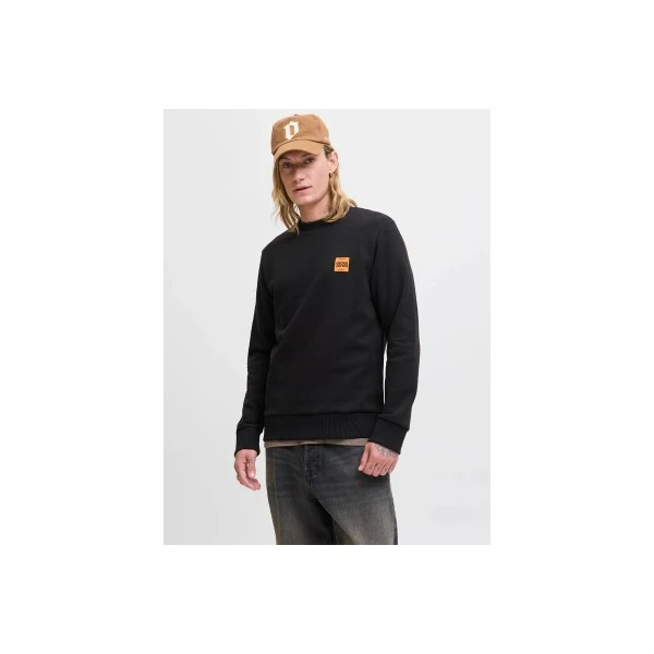 Jack And Jones Jjbrandy Logo Μπλούζα Με Λαιμόκοψη Ανδρική (12279256 BLACK) Jack And Jones Jjbrandy Logo Μπλούζα Με Λαιμόκοψη Ανδρική (12279256 BLACK)