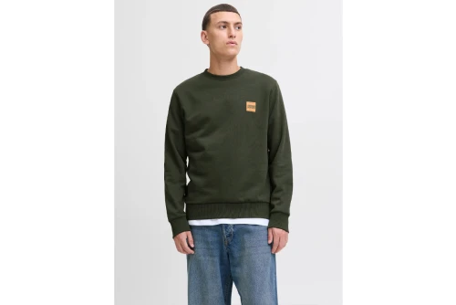Jack And Jones Jjbrandy Logo Μπλούζα Με Λαιμόκοψη Ανδρική (12279256 DUFFEL BAG)