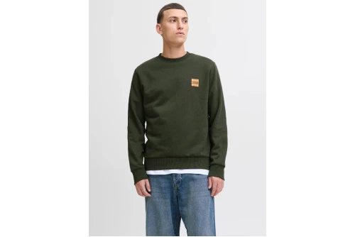 Jack And Jones Jjbrandy Logo Μπλούζα Με Λαιμόκοψη Ανδρική (12279256 DUFFEL BAG)