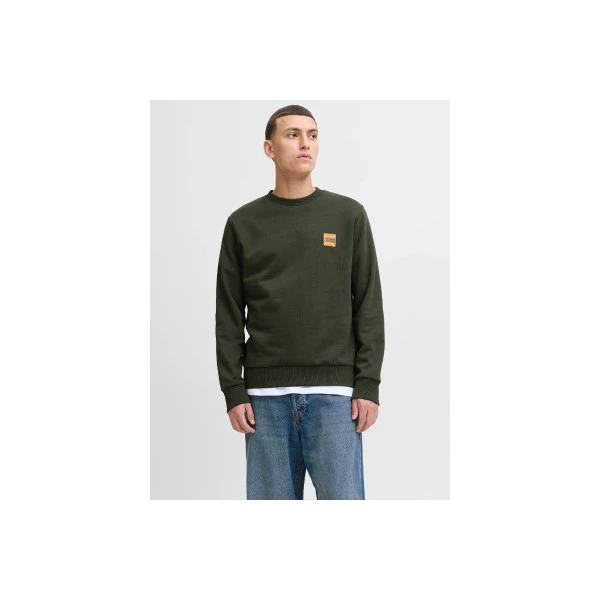 Jack And Jones Jjbrandy Logo Μπλούζα Με Λαιμόκοψη Ανδρική (12279256 DUFFEL BAG)