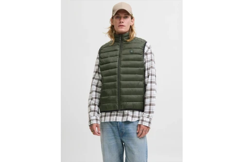 Jack And Jones Jjebradley Light Μπουφάν Αμάνικο Ανδρικό (12280973 ROSIN)