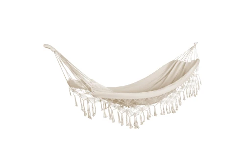 Escape Camping Αιώρα Διπλή Brazilian Macrame Μπεζ (12338)