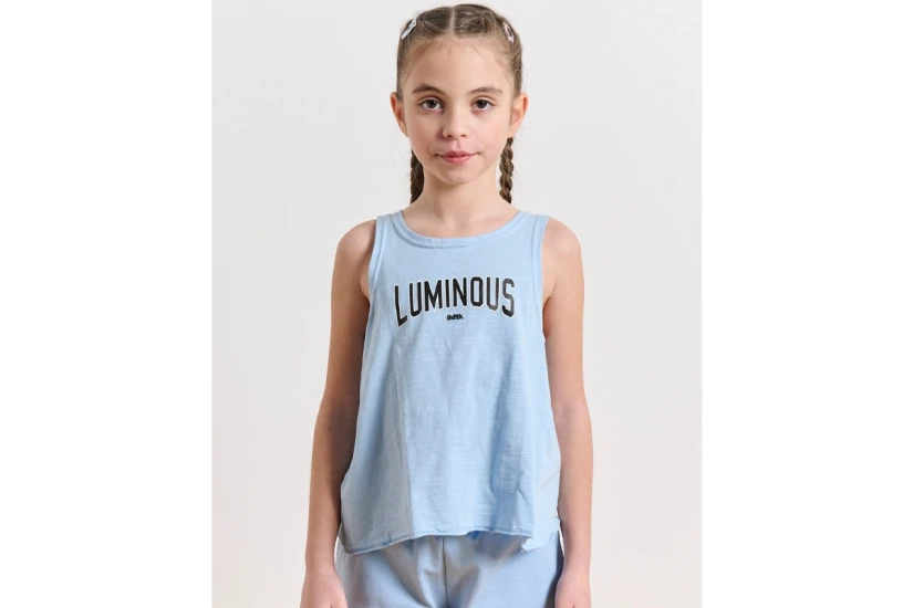 Body Talk LUMINOUS Παιδική Αμάνικη Μπλούζα Γαλάζια
