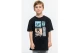 Body Talk Born To Skate Παιδικό Κοντομάνικο T-Shirt Μαύρο