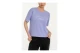 Body Talk Γυναικείο Κοντομάνικο Cropped T-Shirt Λιλά