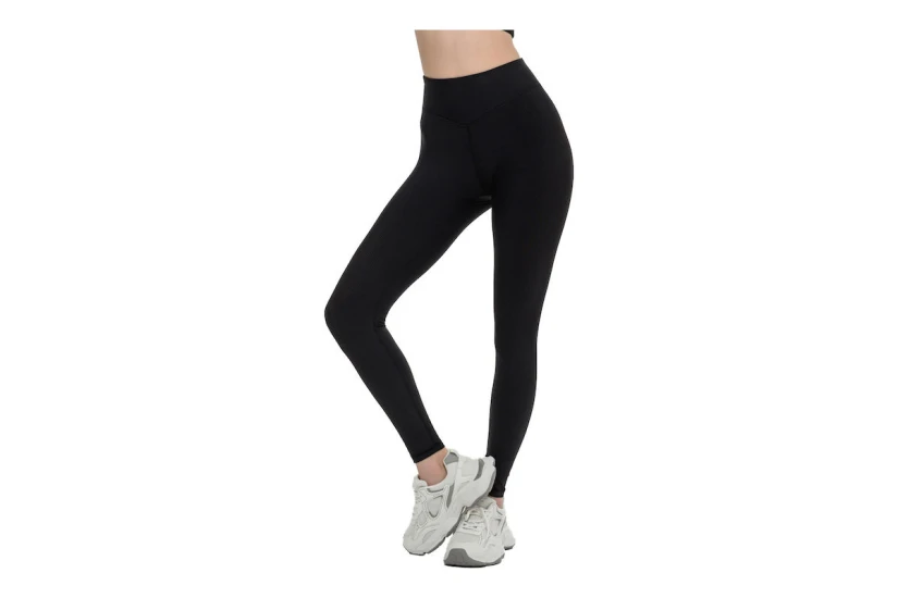 Body Talk Softness Gym Γυναικείο Ψηλόμεσο Αθλητικό Κολάν Μαύρο