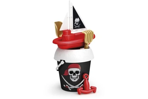 Escape Camping Σετ Κουβαδάκι Παραλίας Pirates Island Με Βαρκούλα (12615)