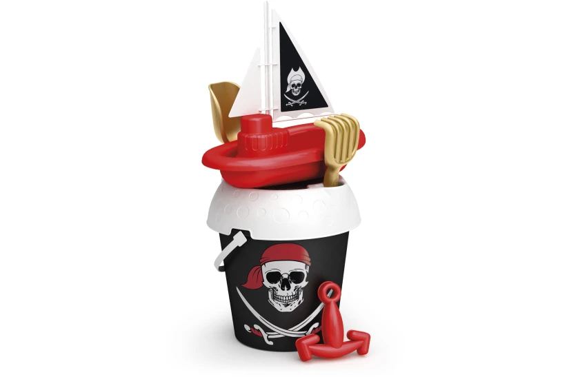 Escape Camping Σετ Κουβαδάκι Παραλίας Pirates Island Με Βαρκούλα (12615)