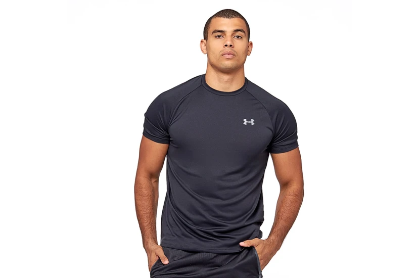 Under Armour Tech 2.0 Ανδρικό Κοντομάνικο T-Shirt Μαύρο