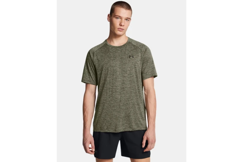 Under Armour Tech 2.0 Ανδρικό Κοντομάνικο T-Shirt Χακί