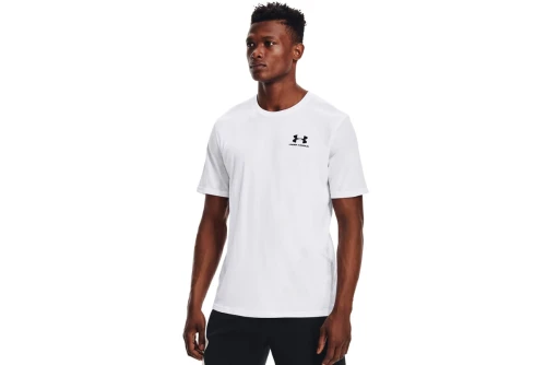Under Armour Sportstyle Left Chest T-Shirt Ανδρικό (1326799 100)