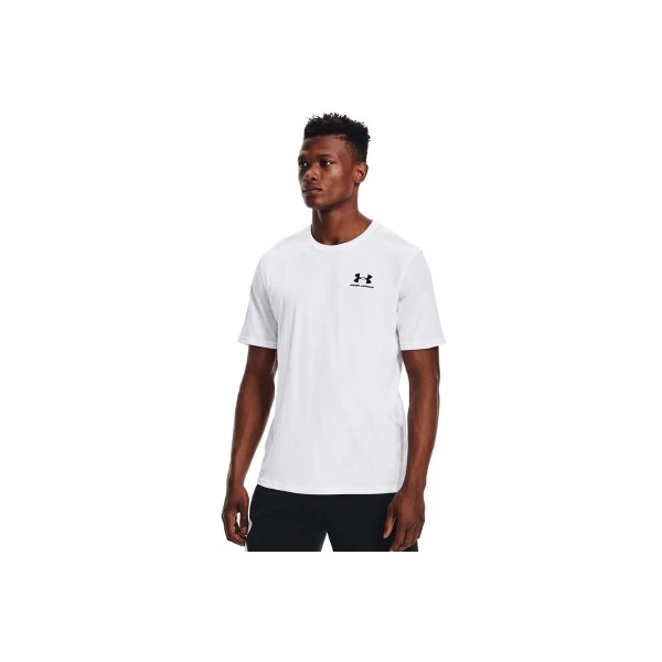 Under Armour Sportstyle Left Chest T-Shirt Ανδρικό (1326799 100)