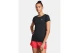 Under Armour HeatGear Armour Γυναικείο Κοντομάνικο T-Shirt Μαύρο
