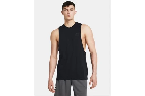 Under Armour Left Chest Cut-Off Μπλούζα Αμάνικη Ανδρική (1329286 001)
