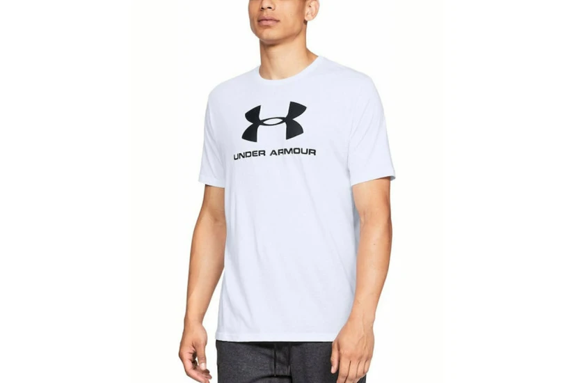 Under Armour Sportstyle Logo Ss T-Shirt Ανδρικό (1329590 100)