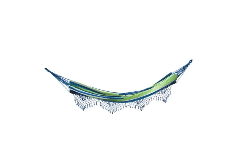Summer Club Αιώρα Canvas 200X150 Cm (13313 NAVY-GREEN)