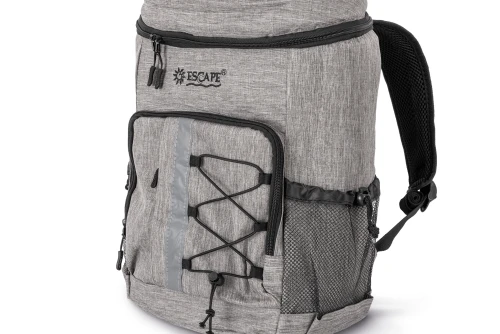 Escape Camping Ισοθερμική Τσάντα - Ψυγείο Escape Backpack Canva 21L Grey (13477)