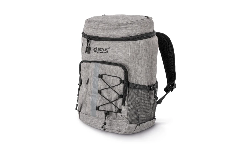 Escape Camping Ισοθερμική Τσάντα - Ψυγείο Escape Backpack Canva 21L Grey (13477)