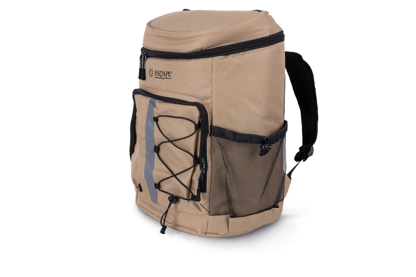 Escape Camping Ισοθερμική Τσάντα - Ψυγείο Escape Backpack Oxford 30L Sand (13484)