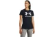 Under Armour Sportstyle Logo Γυναικείο Κοντομάνικο T-Shirt Μαύρο, Λευκό