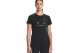 Under Armour Sportstyle Logo Γυναικείο Κοντομάνικο T-Shirt Μαύρο
