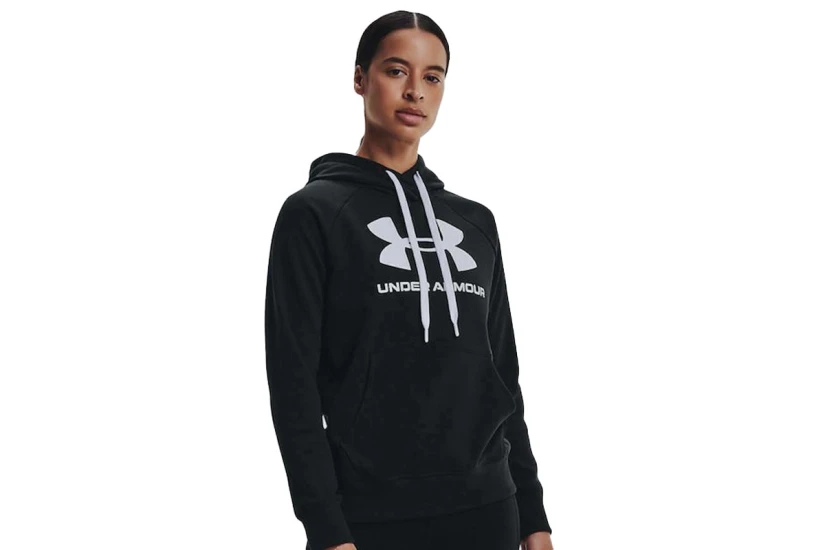 Under Armour Rival Fleece Logo Hoodie Γυναικείο (1356318 001)