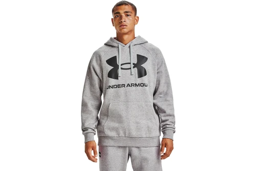 Under Armour Rival Fleece Big Logo Hoodie Ανδρικό Ανδρικό (1357093 011)