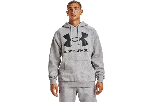 Under Armour Rival Fleece Big Logo Hoodie Ανδρικό Ανδρικό (1357093 011)