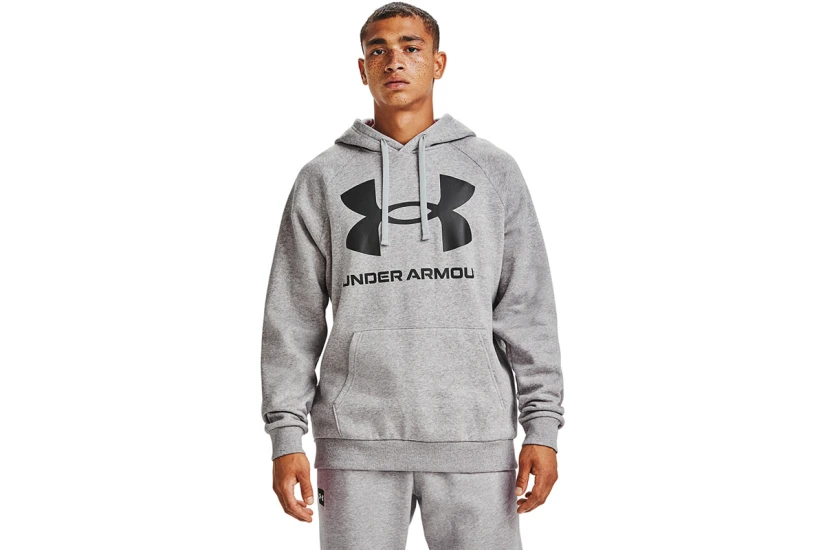 Under Armour Rival Fleece Big Logo Hoodie Ανδρικό Ανδρικό (1357093 011)