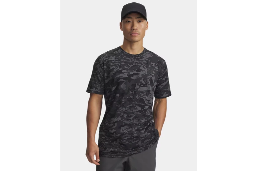 Under Armour ABC Camo Ανδρικό Κοντομάνικο T-Shirt Μαύρο
