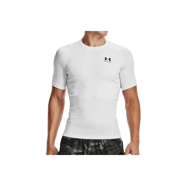 Under Armour Heatgear Compression T-Shirt Ανδρικό (1361518 100)