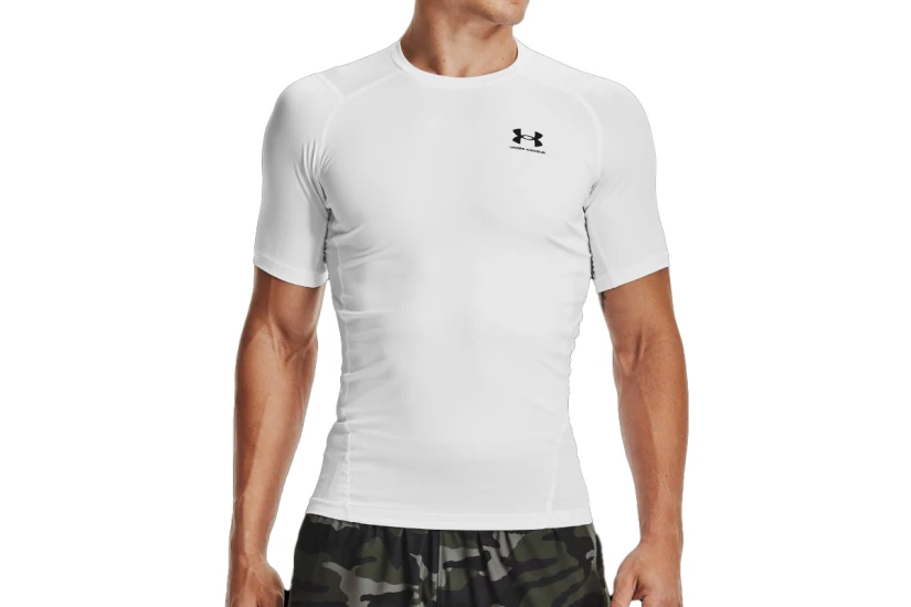Under Armour Heatgear Compression T-Shirt Ανδρικό (1361518 100)