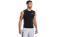Under Armour Heatgear Ανδρική Αμάνικη Μπλούζα Μαύρη