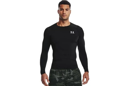Under Armour Heatgear Compression Μπλούζα Με Λαιμόκοψη Ανδρική (1361524 001)