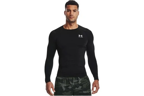 Under Armour Heatgear Compression Μπλούζα Με Λαιμόκοψη Ανδρική (1361524 001)