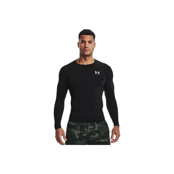 Under Armour Heatgear Compression Μπλούζα Με Λαιμόκοψη Ανδρική (1361524 001)