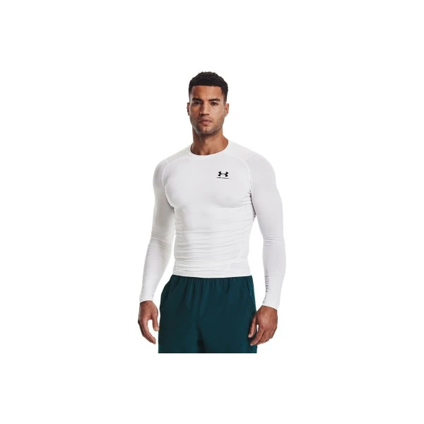 Under Armour Heatgear Compression Μπλούζα Με Λαιμόκοψη Ανδρική (1361524 100)