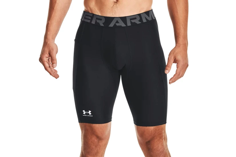 Under Armour Heatgear Ανδρικό Κοντό Κολάν Μαύρο