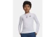 Under Armour Heatgear Armour Παιδική Ισοθερμική Μπλούζα Λευκή