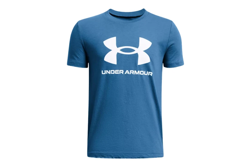 Under Armour B Sportstyle Logo Παιδικό Κοντομάνικο T-Shirt Ρουά