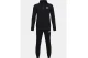 Under Armour Rival Knit Παιδικό Σετ Ζακέτα - Παντελόνι Φόρμας Μαύρο