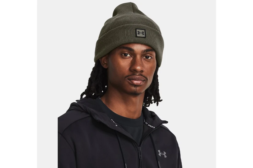 Under Armour Halftime Cuff Χειμερινό Σκουφάκι Χακί