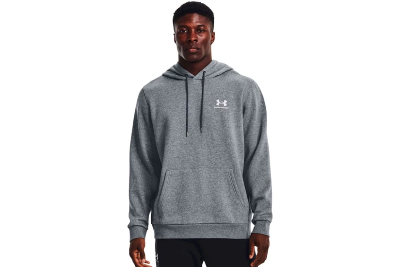 Under Armour Icon Fleece Ανδρικό Φούτερ με Κουκούλα Γκρι