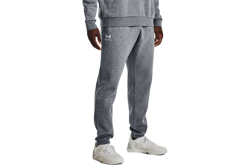 Under Armour Icon Fleece Ανδρικό Παντελόνι Φόρμας Γκρι