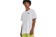 Under Armour Logo Embroidered Heavyweight Κοντομάνικο T-Shirt Λευκό