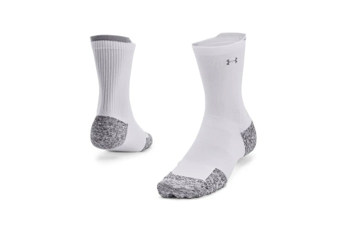 Under Armour Armourdry Run Cushion Κάλτσες Ψηλές 1 Ζευγάρι (1376076 100)