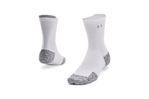 Under Armour Armourdry Run Cushion Κάλτσες Ψηλές 1 Ζευγάρι (1376076 100)