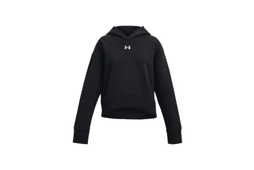 Under Armour Rival Fleece Crop Hoodie (1379517 001)